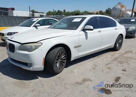 2012 BMW 750Li from USA, damaged, VIN WBAKB8C52CC963233